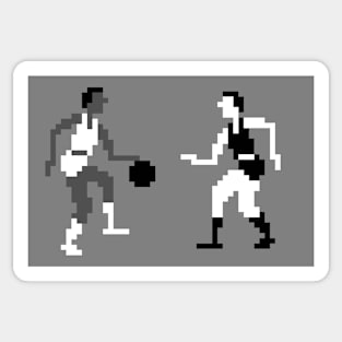 Pixel Basketball Sticker